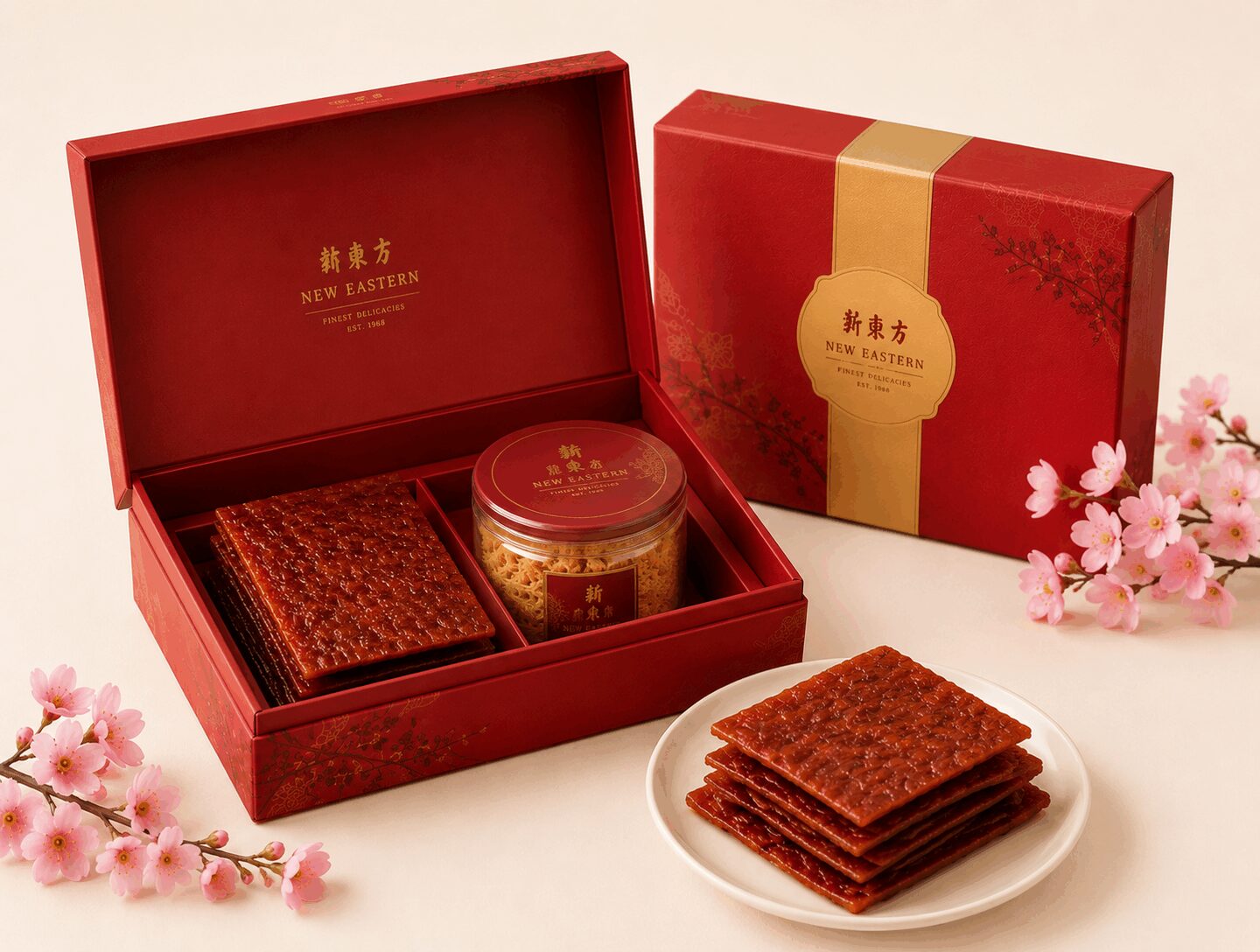 Bakkwa & Floss Gift